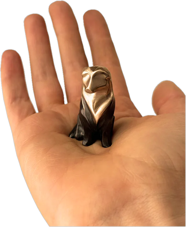 RETRIEVER IN HAND