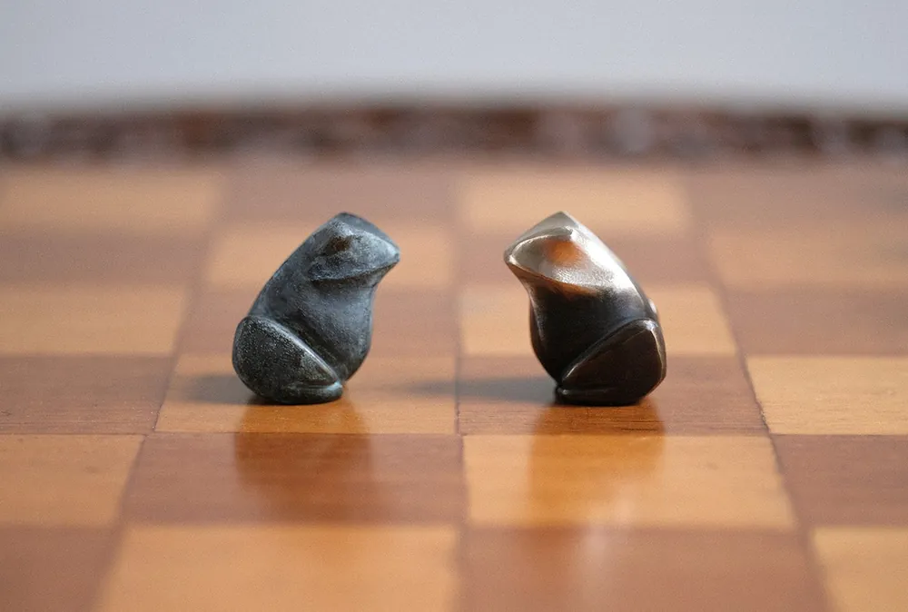 CUSTOM ANIMAL CHESS SET